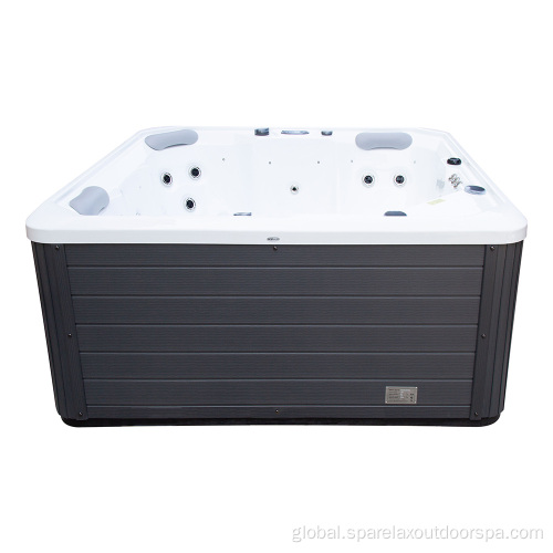 Luxury massage portable whirlpool bathtub fibreglass spa